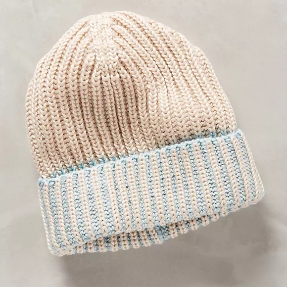 Anthropologie Accessories - NWOT Anthropologie Caroline Kaufman Ribbed Icicle Beanie